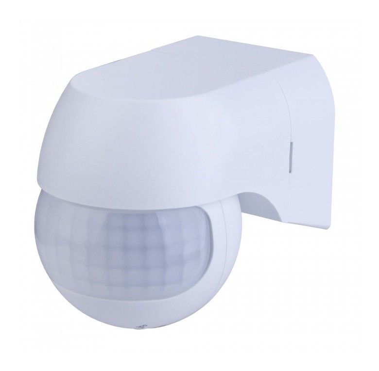 Mini détecteur de mouvement extérieur LUXOMAT 180° blanc pour